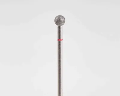 Ball E File Nail Drill Bit Size 5.0mm Red