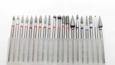 Most Essential 20 E File Nail Drill Bits Set For the Manicure And Pedicure