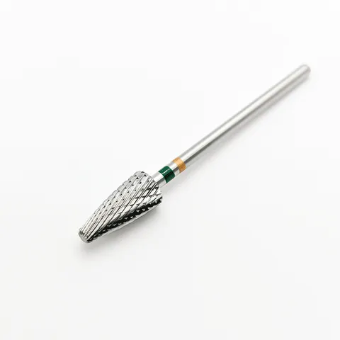 Left Handed – Carbide E file nail drill bit for gel, acrylic removal – Green