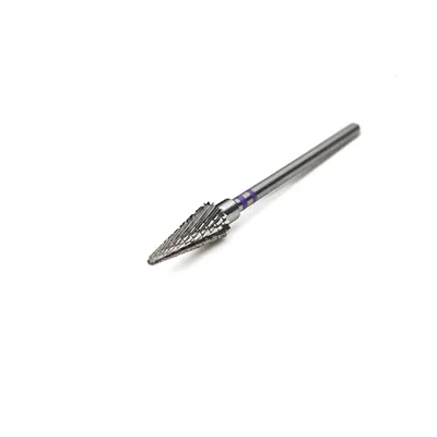 Left Handed – Carbide E file nail drill bit for gel, acrylic removal – Purple