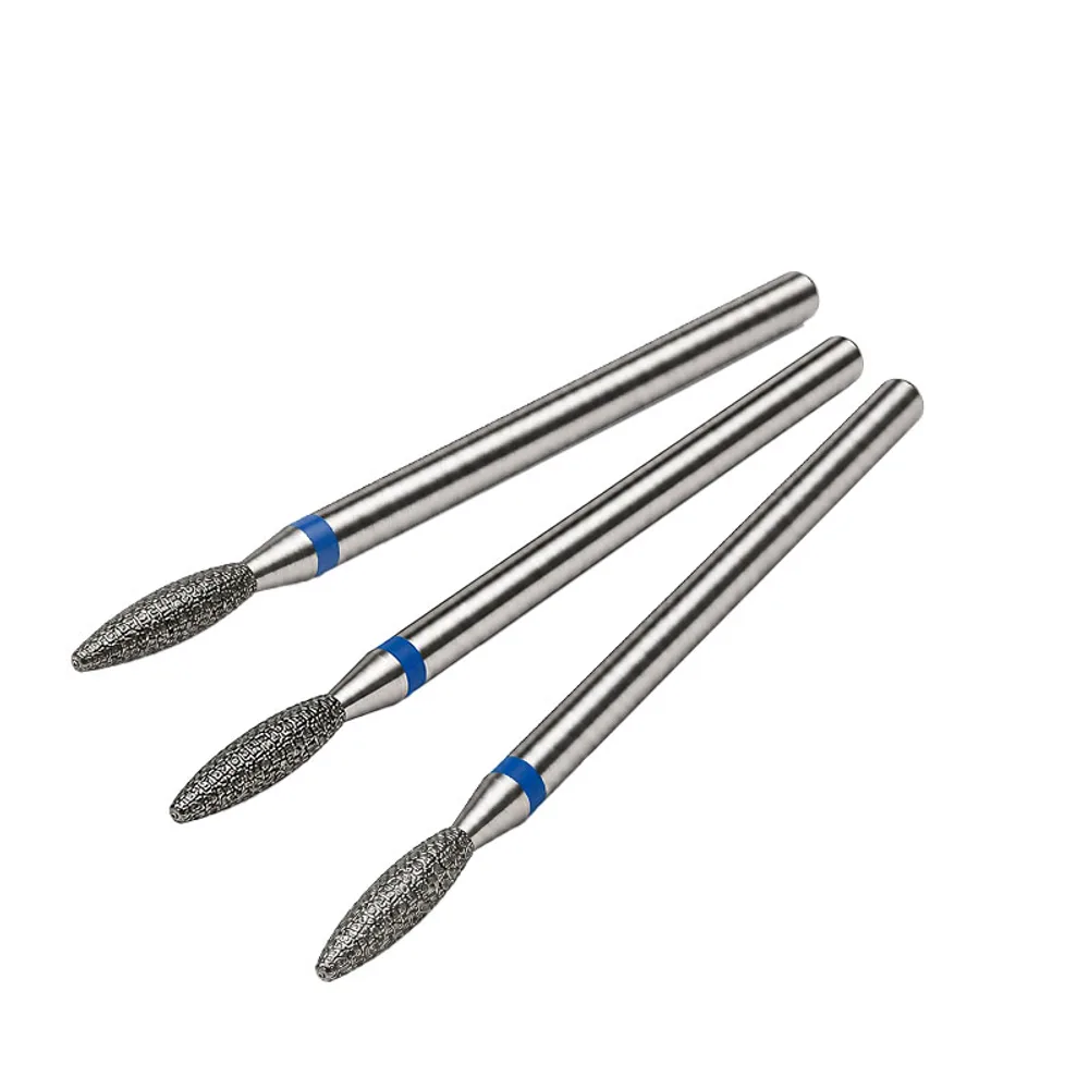 Blue Flame Safety E File Nail Drill Bits Set x 3