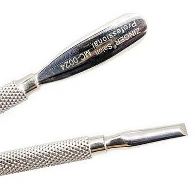 Yoko Stainless steel cuticle pusher for manicure/pedicure
