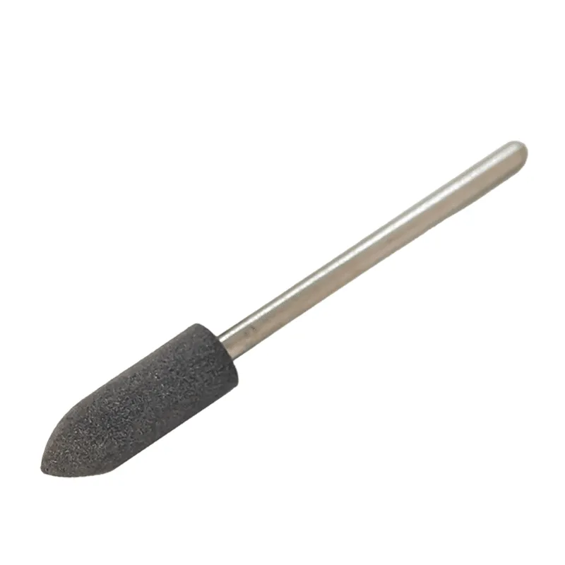 Silicone Polishing E File Drill Bit Grey Medium