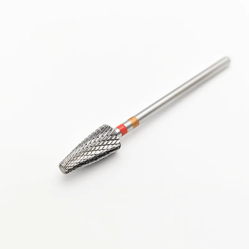 Left Handed – Carbide E file nail drill bit for gel, acrylic removal – Red