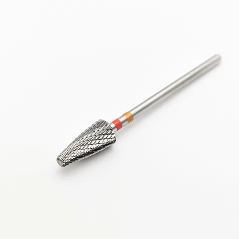 Left Handed – Carbide E file nail drill bit for gel, acrylic removal – Red
